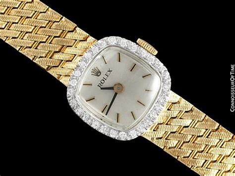 vintage ladies Rolex diamonds